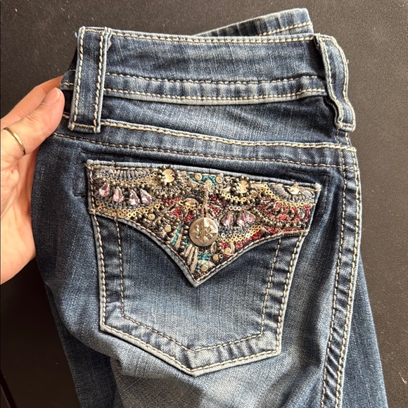 Miss Me Bootcut Jeans with Decorative Stitching - Picture 8 of 8